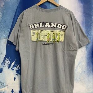 Vintage The Duck Company Drain The Lizard T-Shirt Mens Size XL Y2K 2005 Orlando